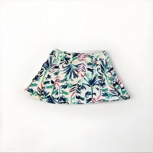 Tommy Bahama Skort Skirt Women’s XL White Green Flounce Golf Tennis Pickleball